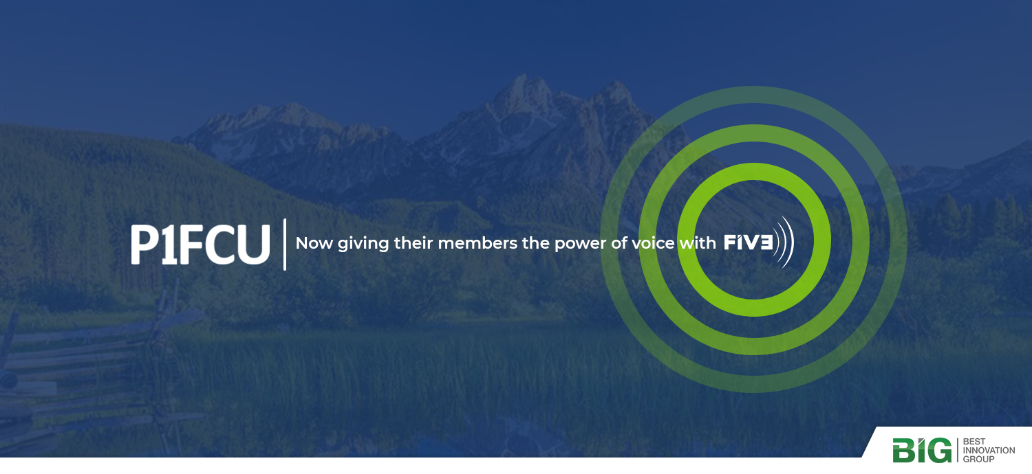 P1FCU Signs with Best Innovation Group for the FIVE Voice Banking Platform